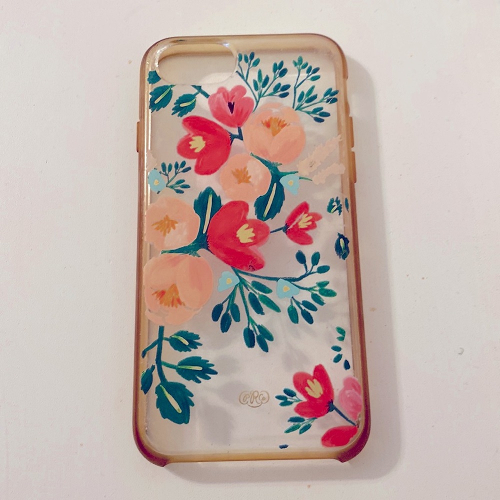 Rifle Paper Co. Clear Peach Blossom Case for iPhone 6/6s/7/8